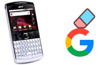 So löschen Sie ein Google-Konto auf Acer beTouch E210