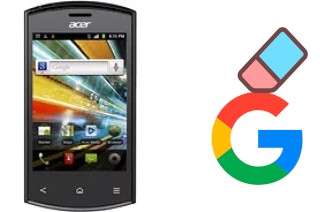 So löschen Sie ein Google-Konto auf Acer Liquid Express E320