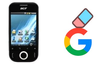 So löschen Sie ein Google-Konto auf Acer beTouch E110