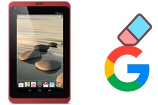 So löschen Sie ein Google-Konto auf Acer Iconia B1-721