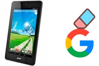 So löschen Sie ein Google-Konto auf Acer Iconia One 7 B1-730