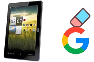 So löschen Sie ein Google-Konto auf Acer Iconia Tab A210