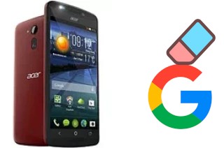 So löschen Sie ein Google-Konto auf Acer Liquid E700