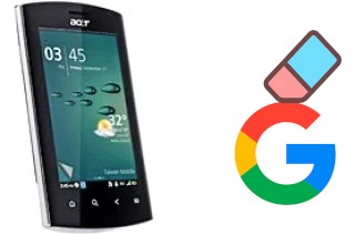 So löschen Sie ein Google-Konto auf Acer Liquid mt