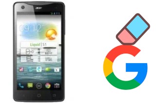 So löschen Sie ein Google-Konto auf Acer Liquid S1