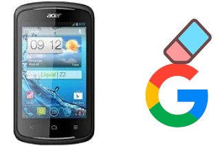 So löschen Sie ein Google-Konto auf Acer Liquid Z2