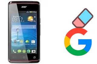 So löschen Sie ein Google-Konto auf Acer Liquid Z200