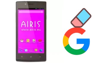 So löschen Sie ein Google-Konto auf Airis TM45DM