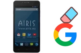 So löschen Sie ein Google-Konto auf Airis TM55Q