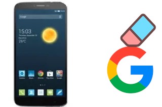 So löschen Sie ein Google-Konto auf alcatel Hero 2