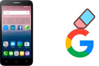 So löschen Sie ein Google-Konto auf Alcatel OneTouch Pop 3 (5) 3G