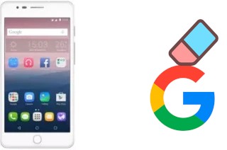 So löschen Sie ein Google-Konto auf Alcatel OneTouch Pop Up