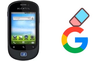 So löschen Sie ein Google-Konto auf alcatel OT-908F