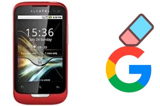 So löschen Sie ein Google-Konto auf alcatel OT-985