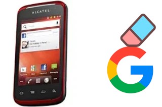 So löschen Sie ein Google-Konto auf alcatel OT-983