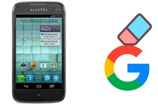 So löschen Sie ein Google-Konto auf alcatel OT-997D