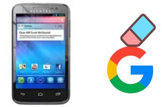 So löschen Sie ein Google-Konto auf alcatel One Touch M'Pop