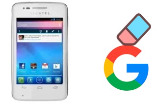 So löschen Sie ein Google-Konto auf alcatel One Touch S'Pop