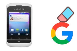 So löschen Sie ein Google-Konto auf alcatel OT-903