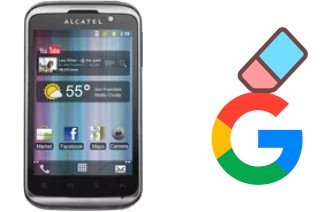 So löschen Sie ein Google-Konto auf alcatel OT-991