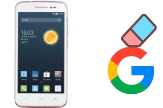 So löschen Sie ein Google-Konto auf alcatel Pop 2 (4.5)