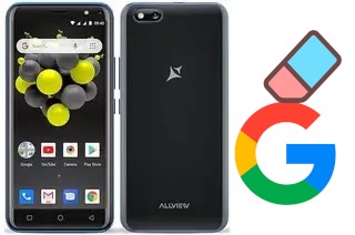 So löschen Sie ein Google-Konto auf Allview A10 Plus