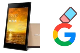 So löschen Sie ein Google-Konto auf Asus Memo Pad 7 ME572C