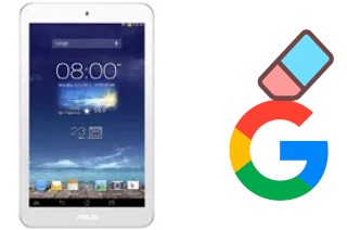 So löschen Sie ein Google-Konto auf Asus Memo Pad 8 ME180A