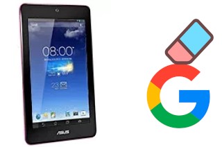 So löschen Sie ein Google-Konto auf Asus Memo Pad HD7 16 GB