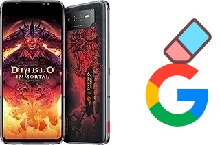 So löschen Sie ein Google-Konto auf Asus ROG Phone 6 Diablo Immortal Edition