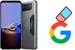 So löschen Sie ein Google-Konto auf Asus ROG Phone 6D Ultimate