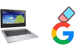 So löschen Sie ein Google-Konto auf Asus Transformer Book Trio