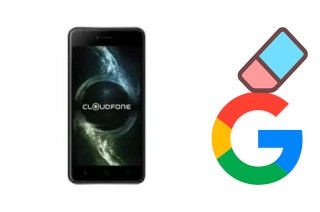 So löschen Sie ein Google-Konto auf CloudFone Cloudfone Thrill Power N