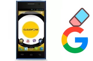 So löschen Sie ein Google-Konto auf CloudFone Geo 400Q Plus