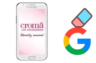 So löschen Sie ein Google-Konto auf Croma CRCB2094