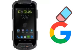 So löschen Sie ein Google-Konto auf Cyrus CS23