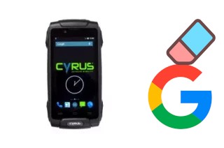 So löschen Sie ein Google-Konto auf Cyrus CS30