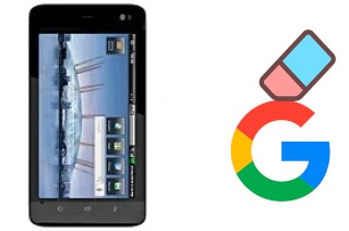 So löschen Sie ein Google-Konto auf Dell Streak