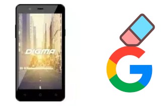 So löschen Sie ein Google-Konto auf Digma Citi Z540 4G