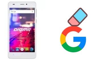 So löschen Sie ein Google-Konto auf Digma Citi Z560 4G