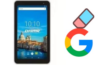 So löschen Sie ein Google-Konto auf Digma Optima 7017N 3G