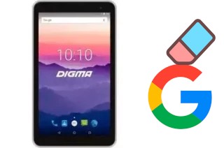 So löschen Sie ein Google-Konto auf Digma Optima 7018N 4G