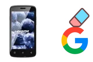 So löschen Sie ein Google-Konto auf Digma Vox A10 3G