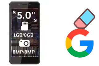 So löschen Sie ein Google-Konto auf Digma Vox Flash 4G