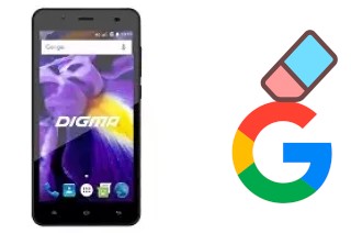 So löschen Sie ein Google-Konto auf Digma Vox S506 4G