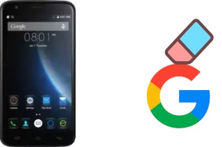 So löschen Sie ein Google-Konto auf Doogee Valencia 2 Y100 Plus