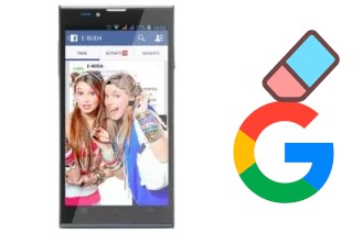 So löschen Sie ein Google-Konto auf E-Boda Rainbow V47