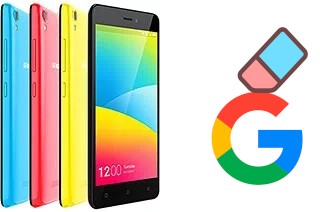 So löschen Sie ein Google-Konto auf Gionee Pioneer P5W