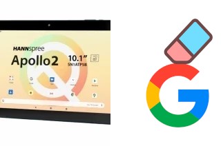 So löschen Sie ein Google-Konto auf HANNspree Pad 10.1 Apollo 2