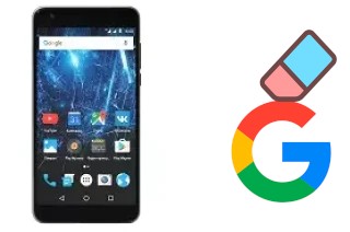 So löschen Sie ein Google-Konto auf Highscreen Easy XL Pro